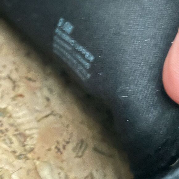 Black Crystal Studded Sneakers Shoes 9.5 - Picture 8 of 8